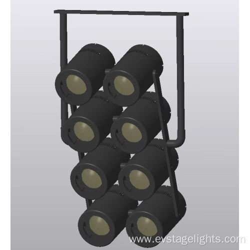 60w RGBW four in one beam par can